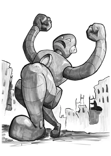Noooooo!! — RetroBotArt